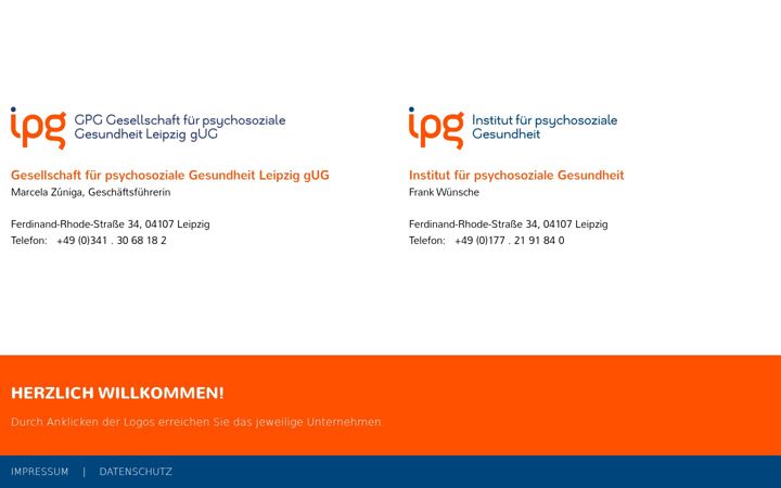 Screenshot of ipg-leipzig.de