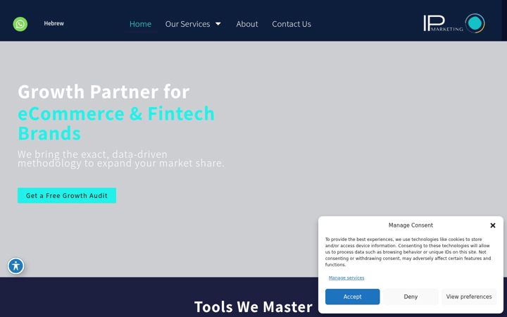 Screenshot of ipglobalmarket.com