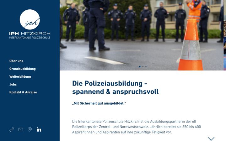 Screenshot of iph-hitzkirch.ch
