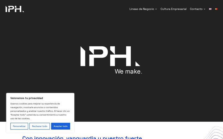 Screenshot of iph.es