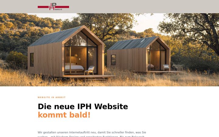 Screenshot of iphgmbh.de