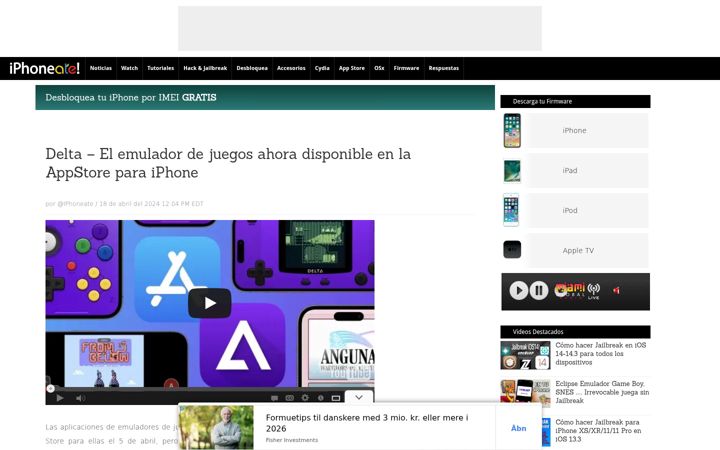 Screenshot of iphoneate.com