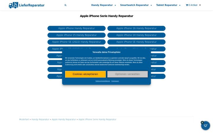 Screenshot of iphonereparatur.org