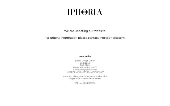 Screenshot of iphoria.com