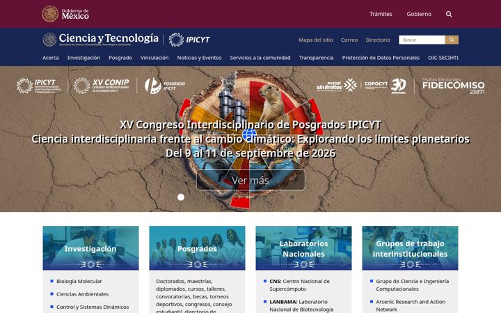 Képernyőkép: ipicyt.edu.mx