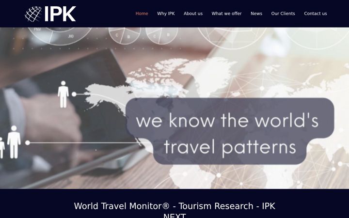 Screenshot of ipkinternational.com