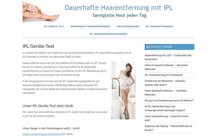Screenshot of ipl-geraete-test.de