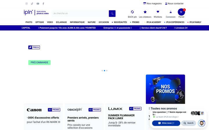 Screenshot of ipln.fr