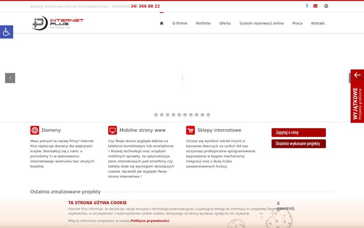 Screenshot of iplus.com.pl