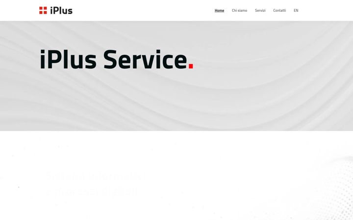 Screenshot of iplusservice.it