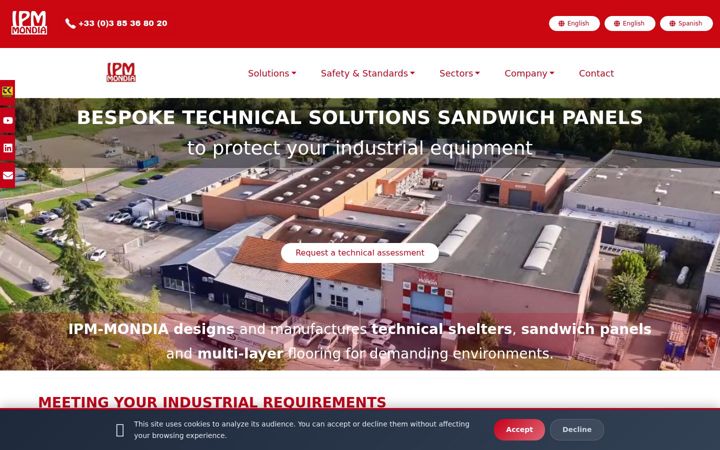 Screenshot of ipm-mondia.com