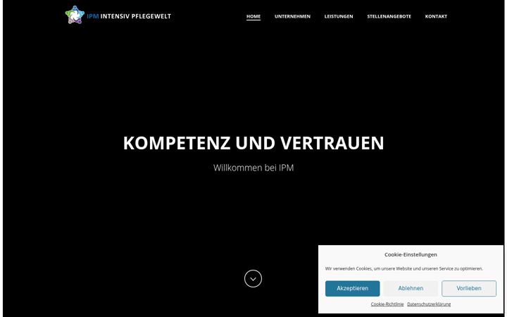 Screenshot of ipm24.com