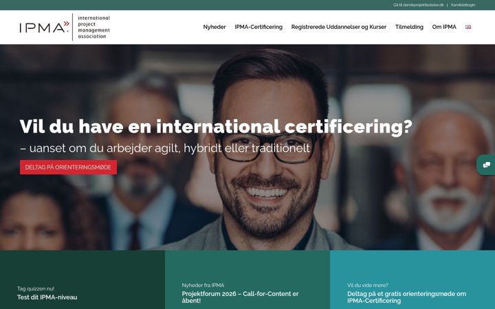 Captura de pantalla de ipma.dk