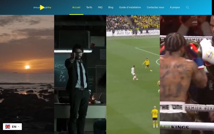 Screenshot of ipmastertv.com