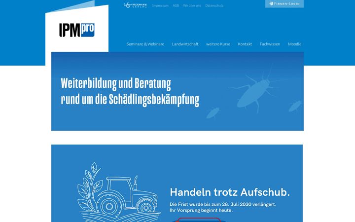 Screenshot of ipmpro.de