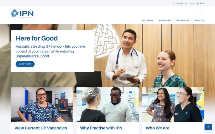 Screenshot of ipn.com.au