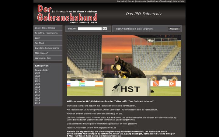Screenshot of ipo-fotos.de