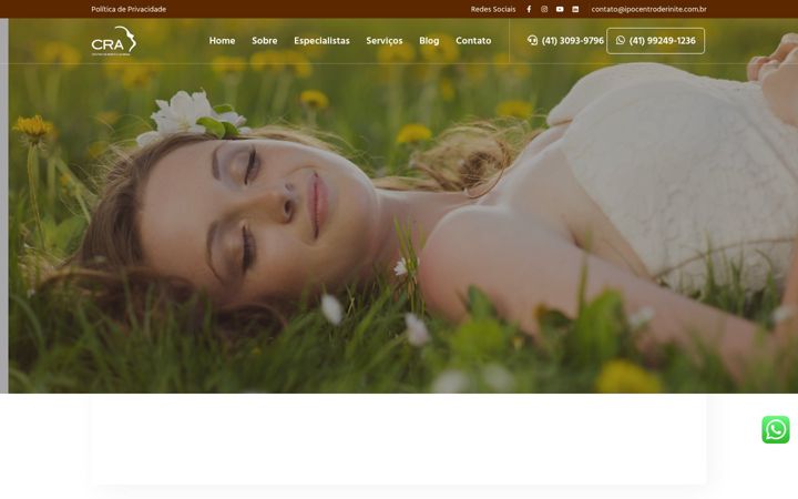 Screenshot of ipocentroderinite.com.br