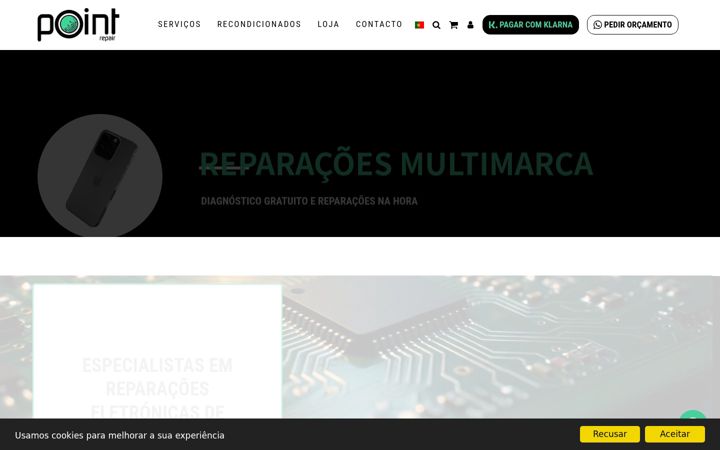 Screenshot of ipointrepair.com