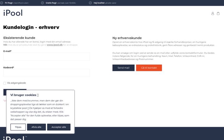 Screenshot of ipool.eu