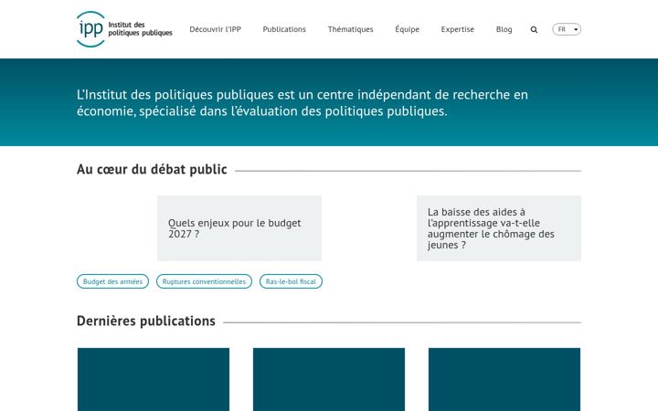 Screenshot of ipp.eu