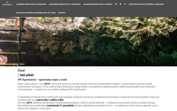 Screenshot of ippapartments.com