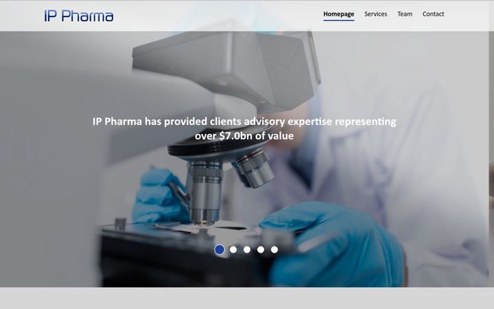 Screenshot of ippharma.com