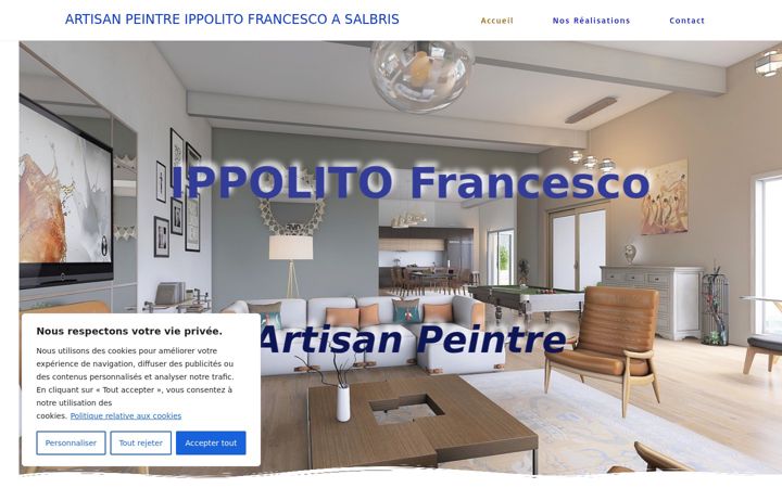 Screenshot of ippolito-entreprise-de-peinture.fr
