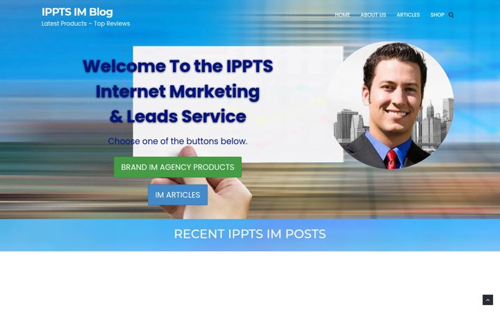 Screenshot of ippts.net