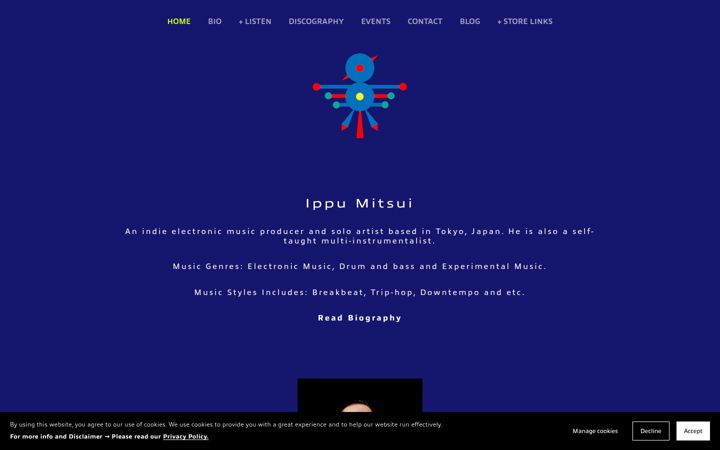 Screenshot of ippumitsui.com