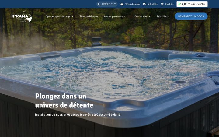 Screenshot of iprana-avis.fr