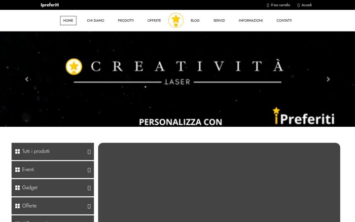 Screenshot of ipreferiti.it