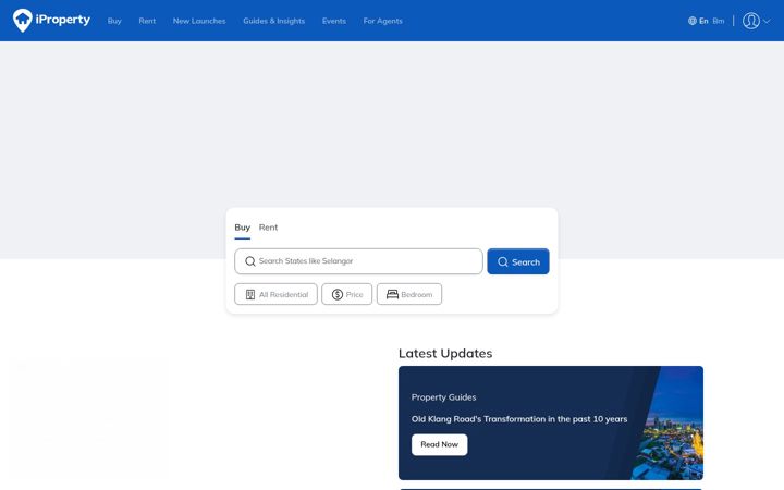 Screenshot van iproperty.com.my