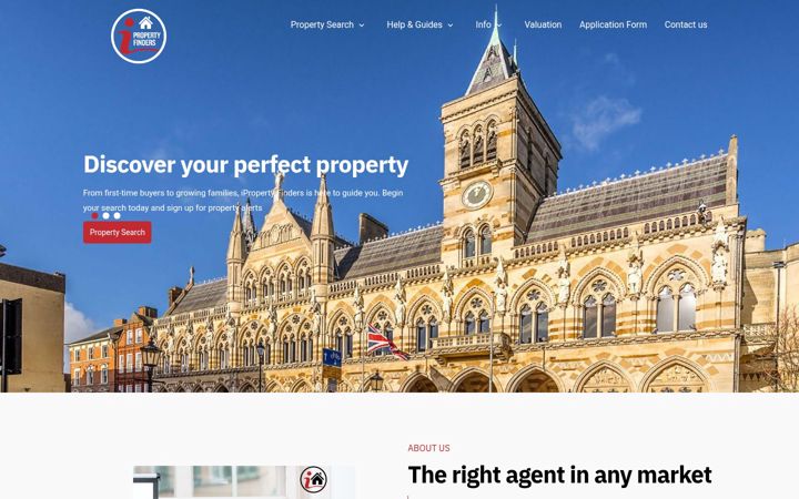 Screenshot of ipropertyfinders.co.uk