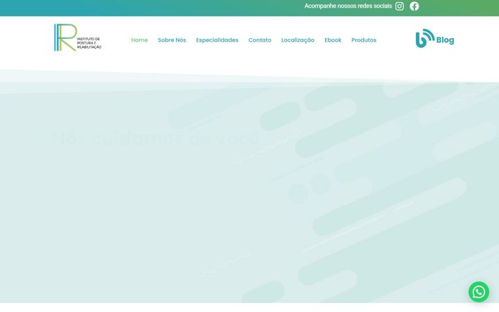 Screenshot of iprsaude.com.br