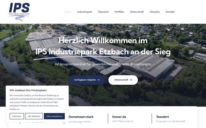 Screenshot of ips-etzbach.de