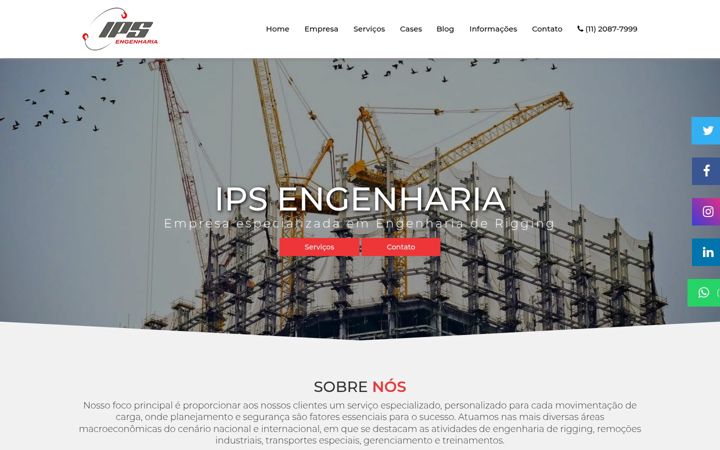 Screenshot of ips.com.br