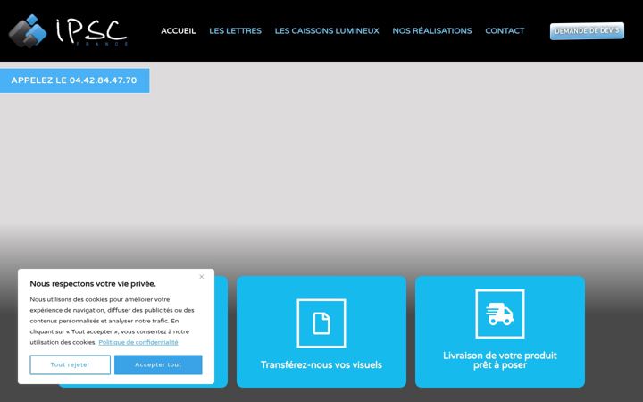 Screenshot of ipscfrance.fr