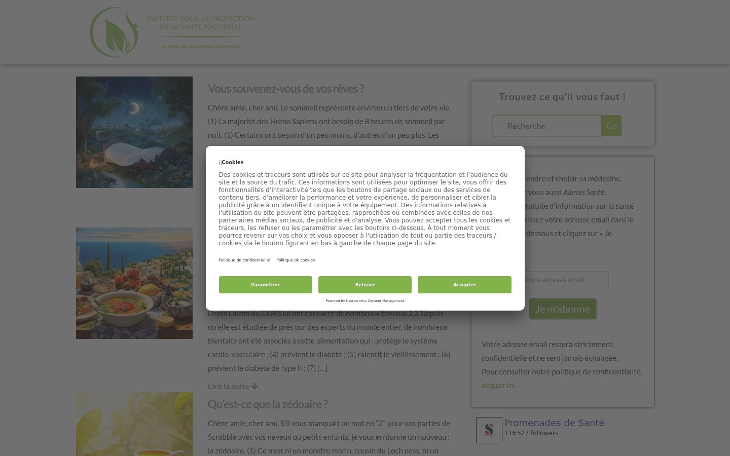 Snimka zaslona bannera za privolu prikazanog prije bilo kakve interakcije