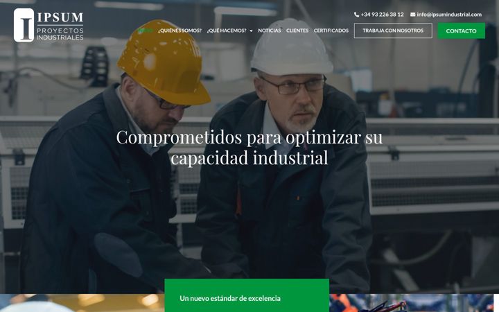 Screenshot of ipsumindustrial.com