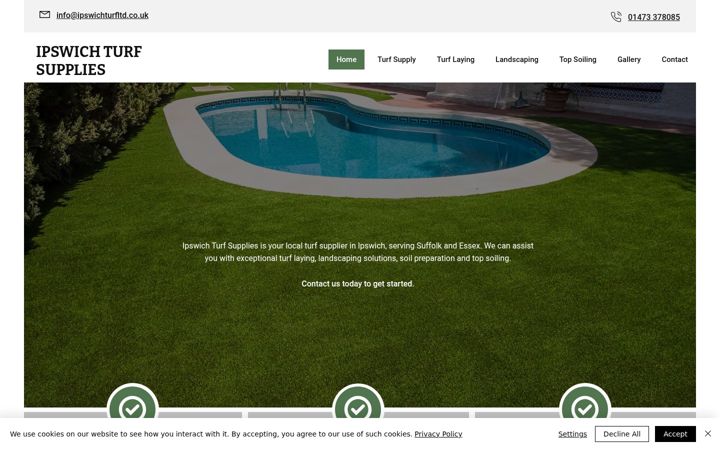 Screenshot of ipswichturfltd.co.uk