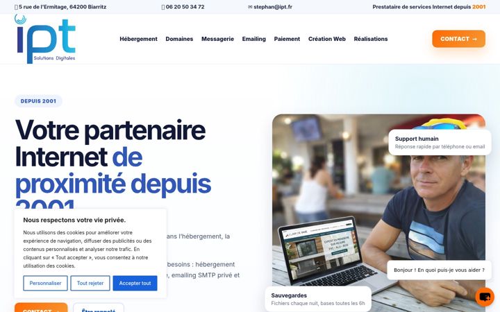 Screenshot of ipt.fr