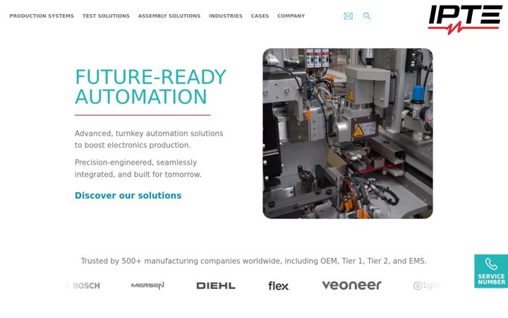 Screenshot of ipte.com