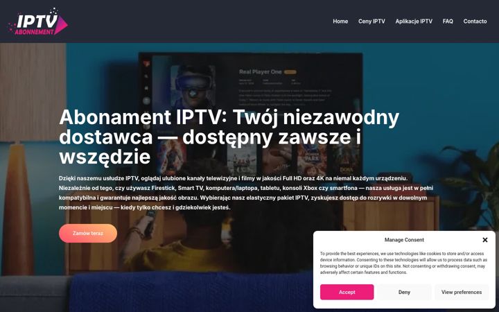 Screenshot of iptv-abbo.es