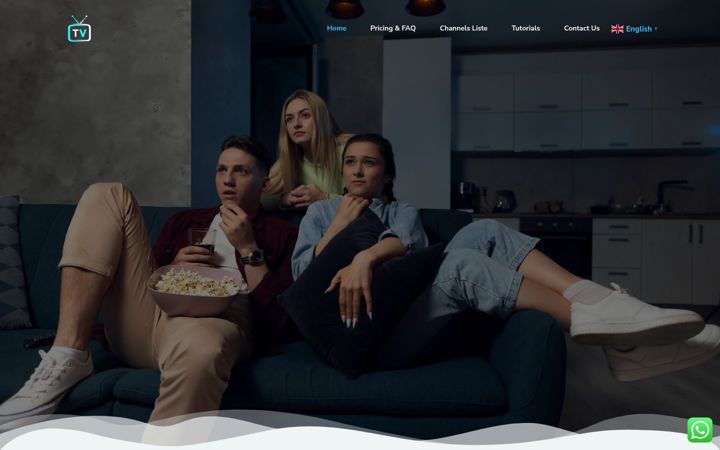 Screenshot of iptv4kmonde.fr