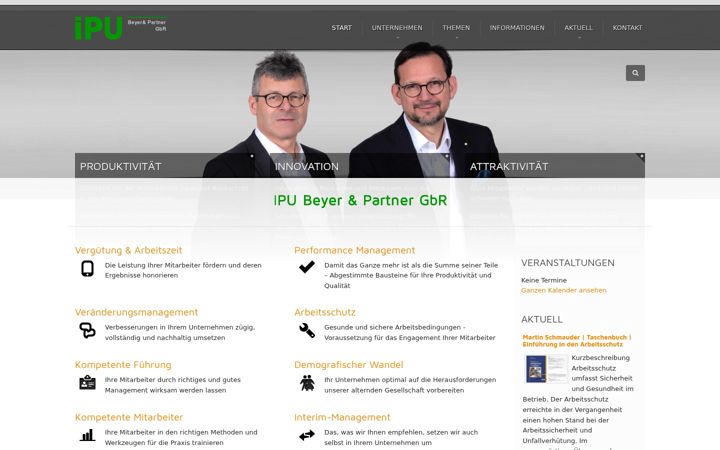 Screenshot of ipu-online.de