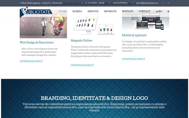 Screenshot of ipublicitate.ro