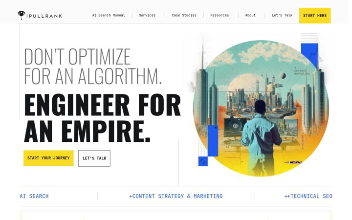 Screenshot of ipullrank.com