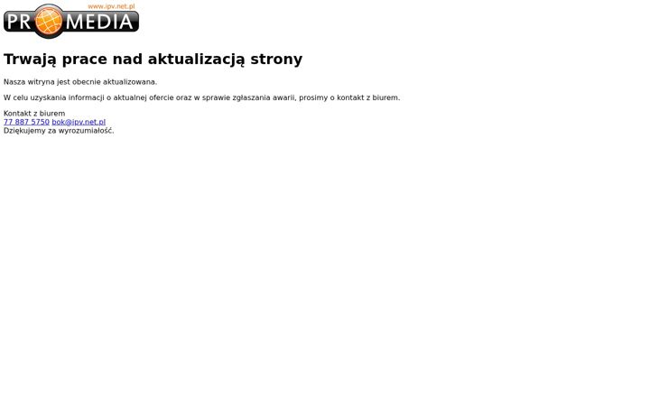 Screenshot of ipv.net.pl