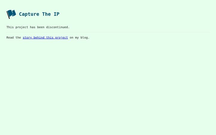 Screenshot of ipv4.quest